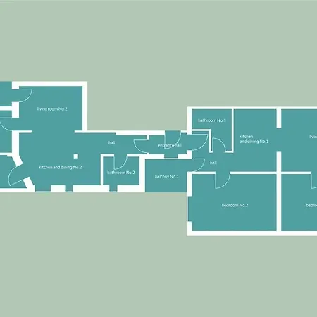 شقة 155sqm 4br For 9 Guests